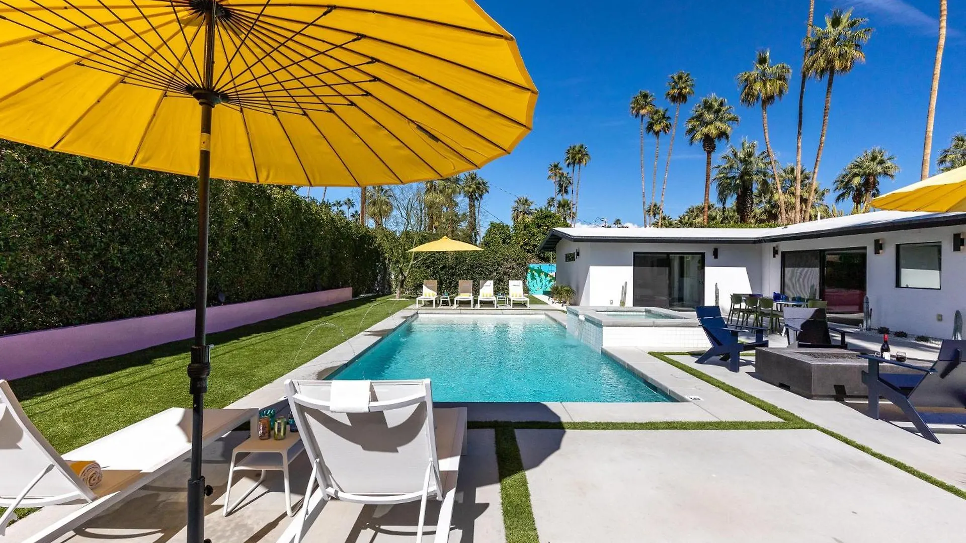 Surrounded By Palms By Acme House Company Villa Palm Springs