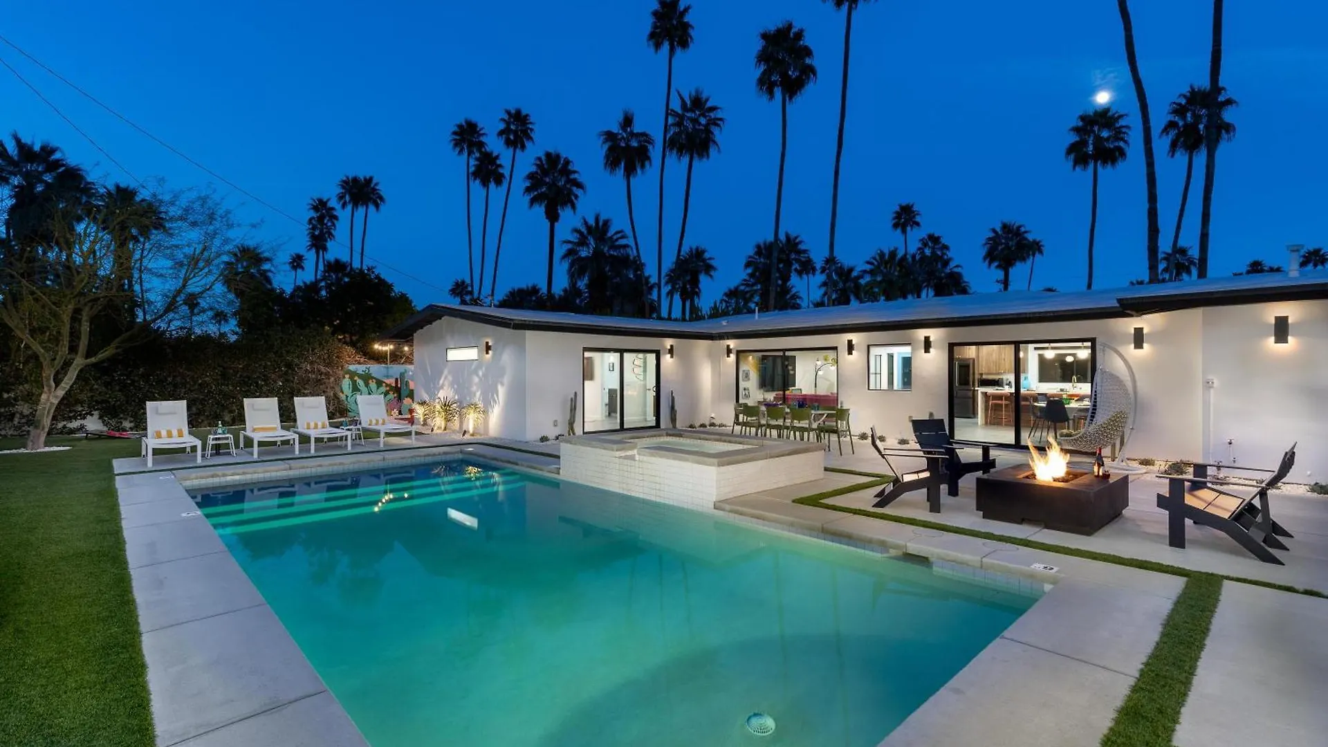 Surrounded By Palms By Acme House Company Villa Palm Springs