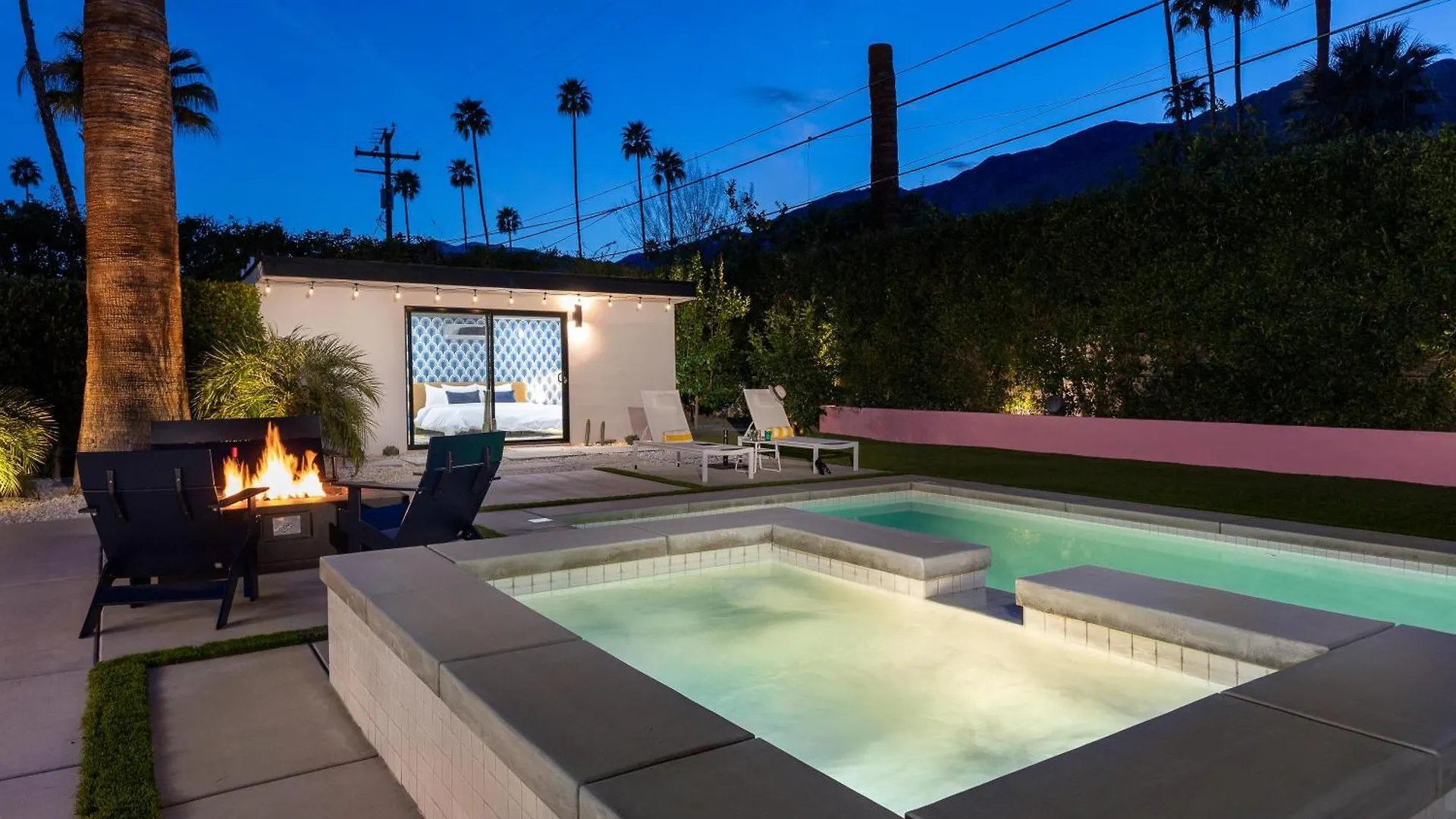 Surrounded By Palms By Acme House Company Villa Palm Springs