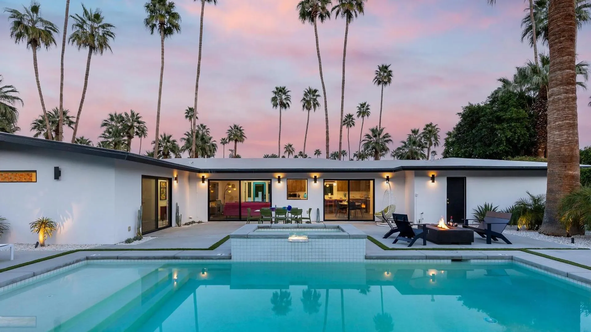 Surrounded By Palms By Acme House Company Villa Palm Springs